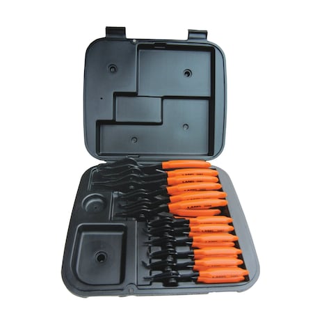 Kastar Hand Tools/A&E Hand Tools/Lang 12-Pc Combo Snap Ring Pliers Set w/Case KH3495
